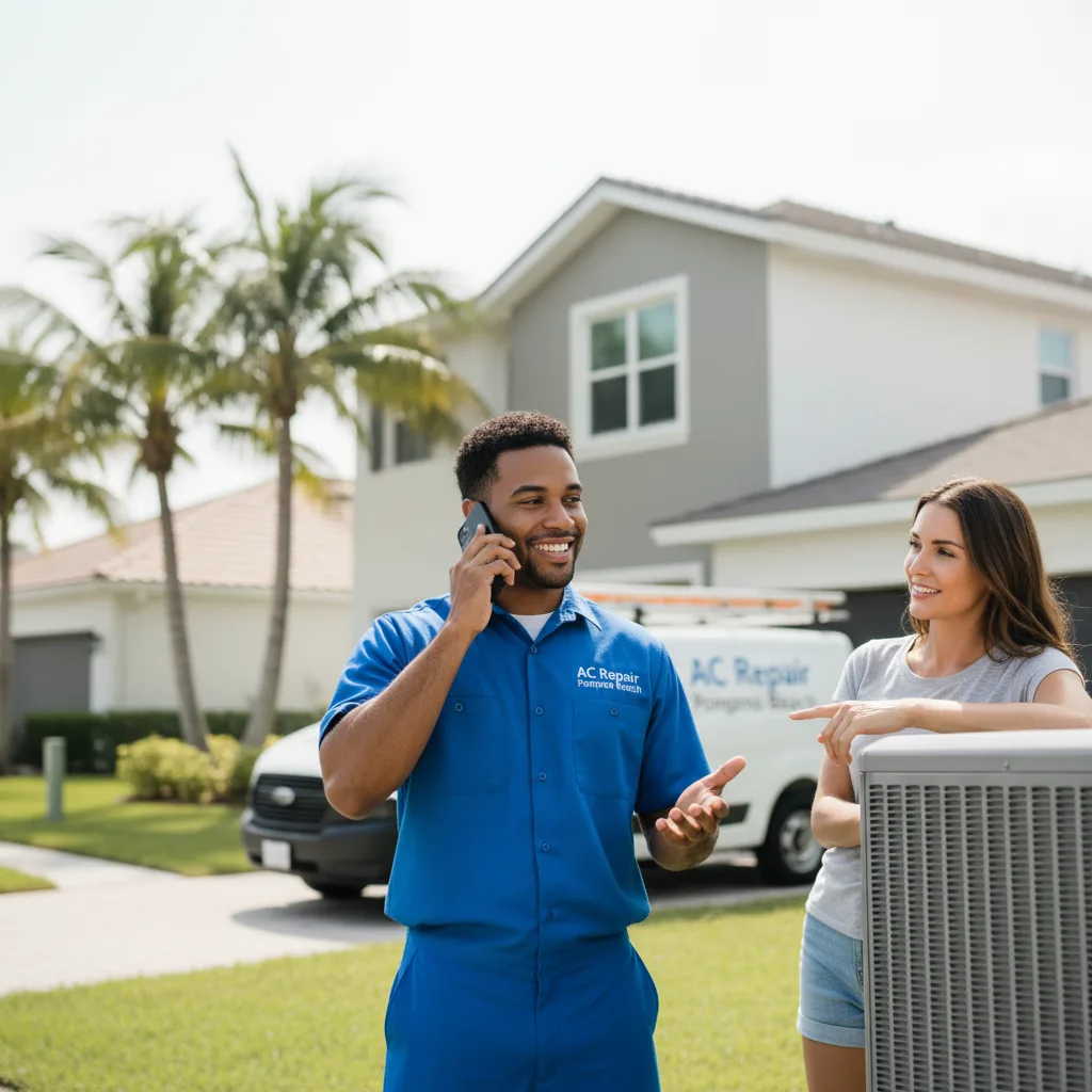 AC Repair Pompano Beach customer support in Beldenville